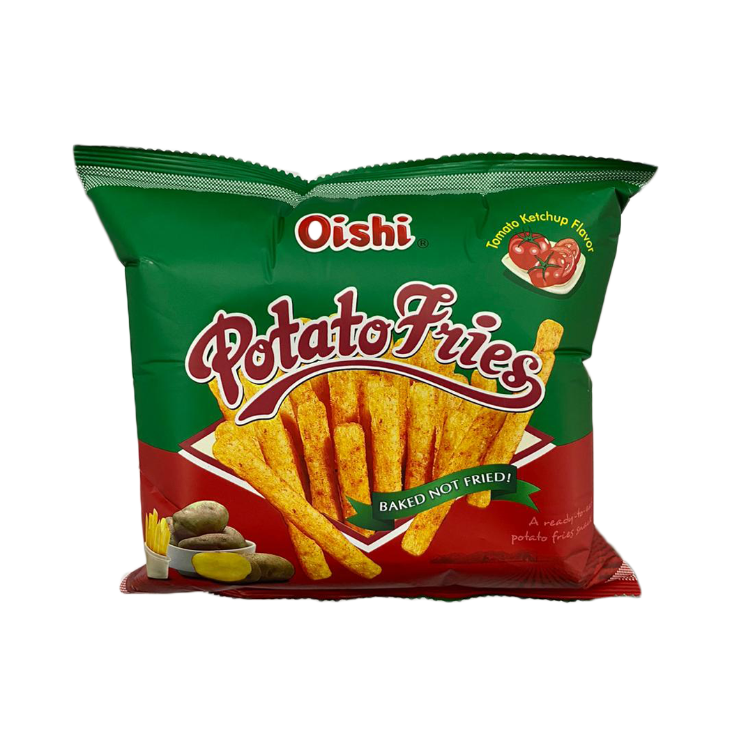 Oishi Potato Fries Tomato Ketchup Flavor 50g