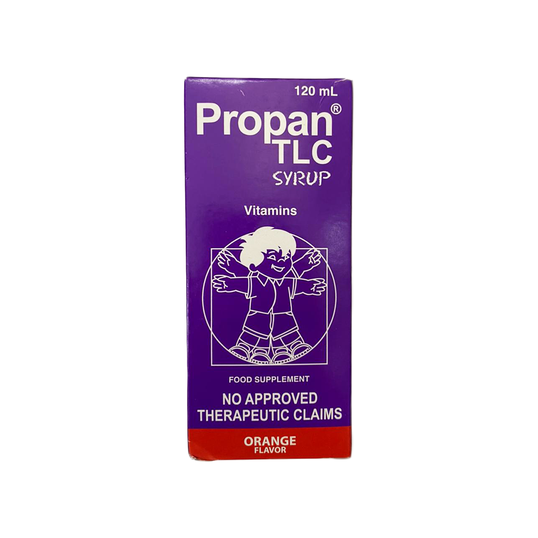 Propan TLC Syrup Vitamins Orange Flavor 120ml