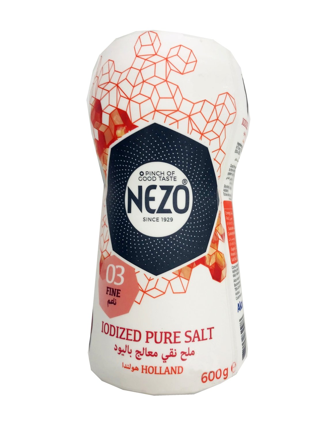Nezo Iodized Pure Salt 600g