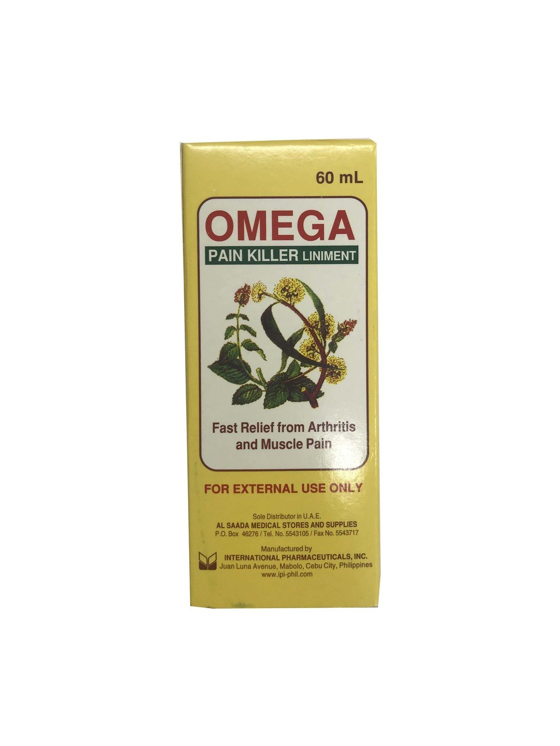 Omega Pain Killer Liniment 60ml