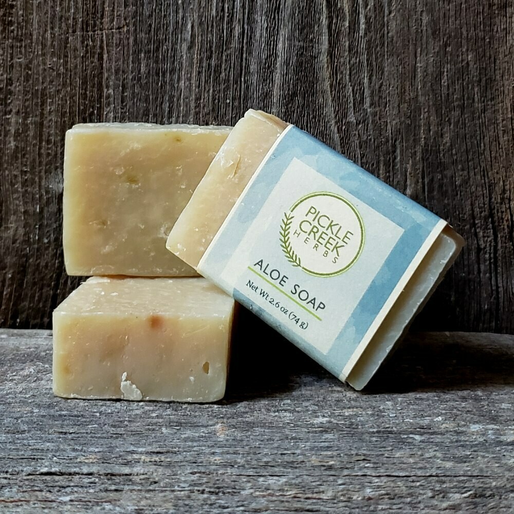 Aloe Herbal Soap Pickle Creek Herbs