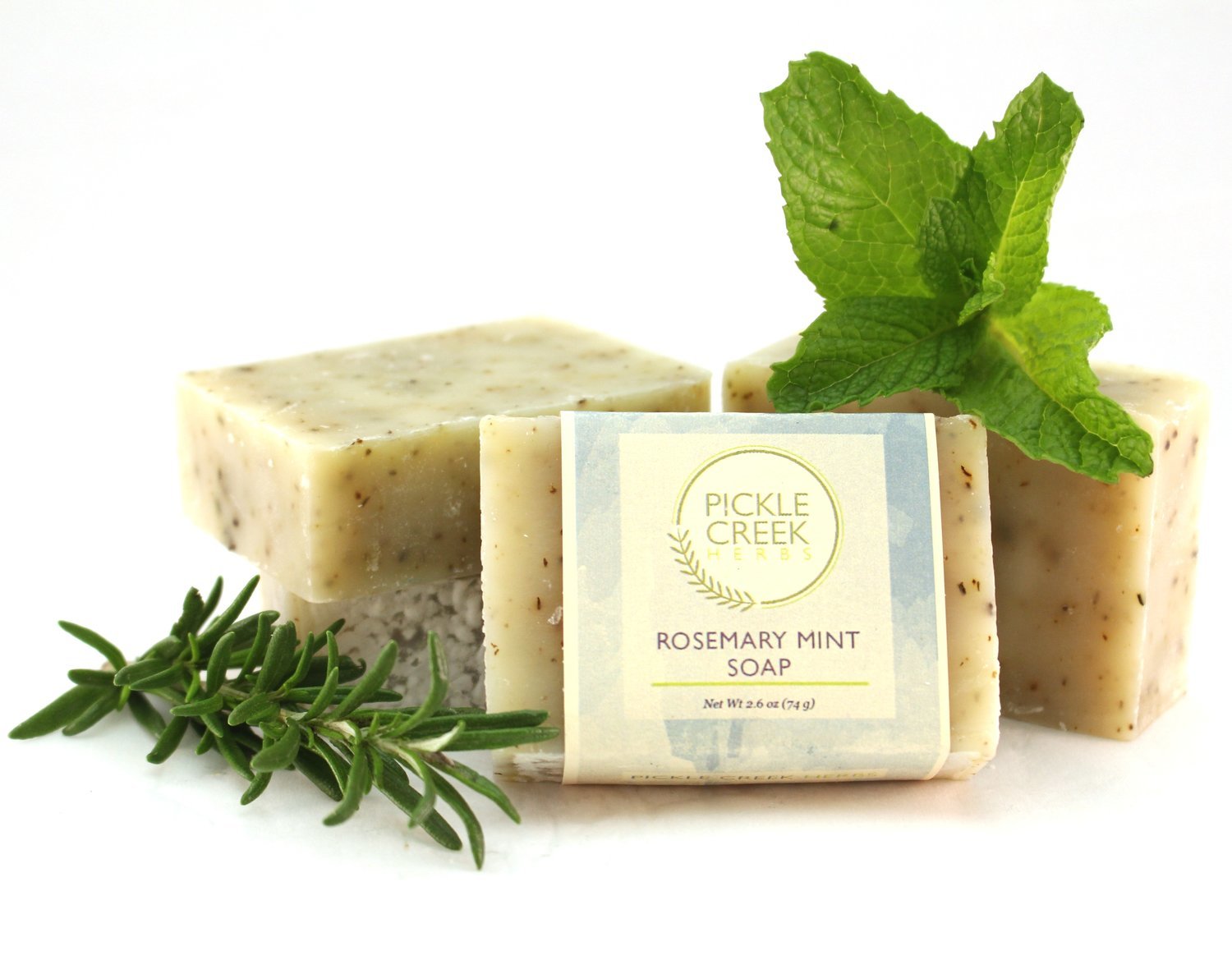 Rosemary Mint Herbal Soap Pickle Creek Herbs