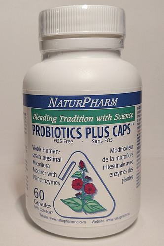 Probiotic Plus Caps Dairy Free by NaturPharm