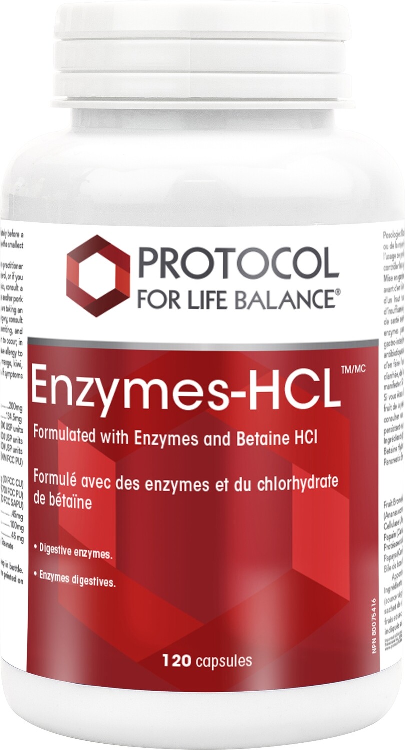 EnzymesHCL by Protocol for Life Balance