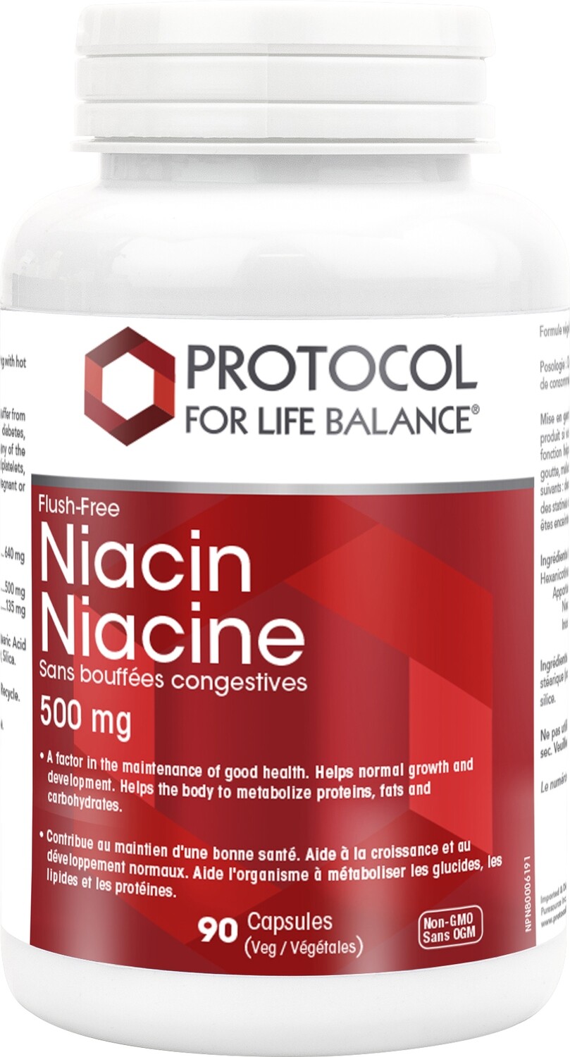 Niacin Flush Free by Protocol for Life Balance