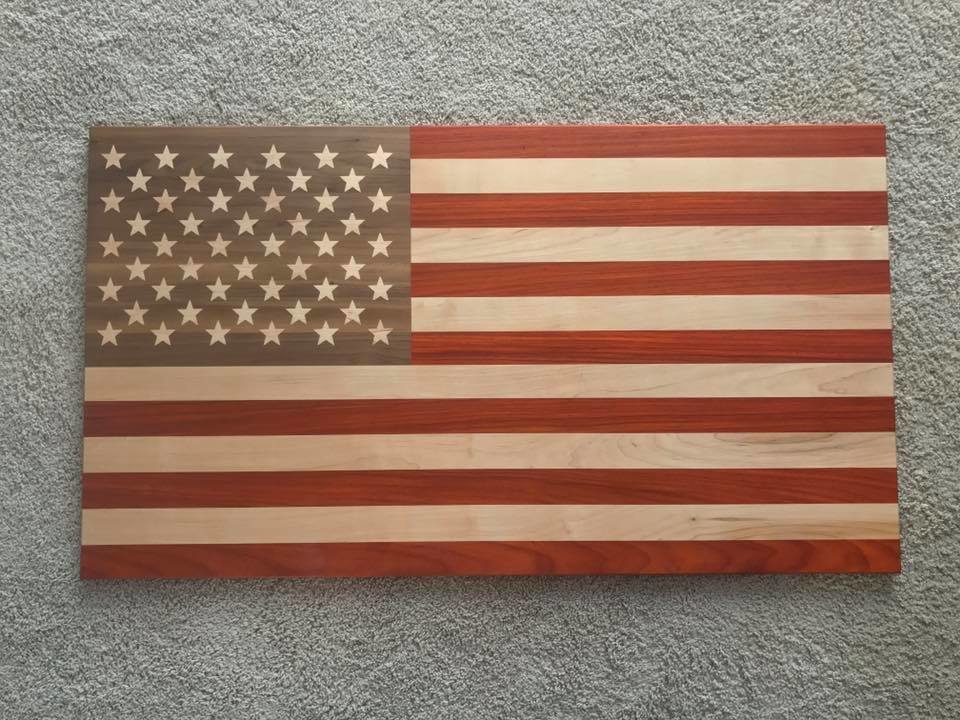 Cnc American Flag Svg