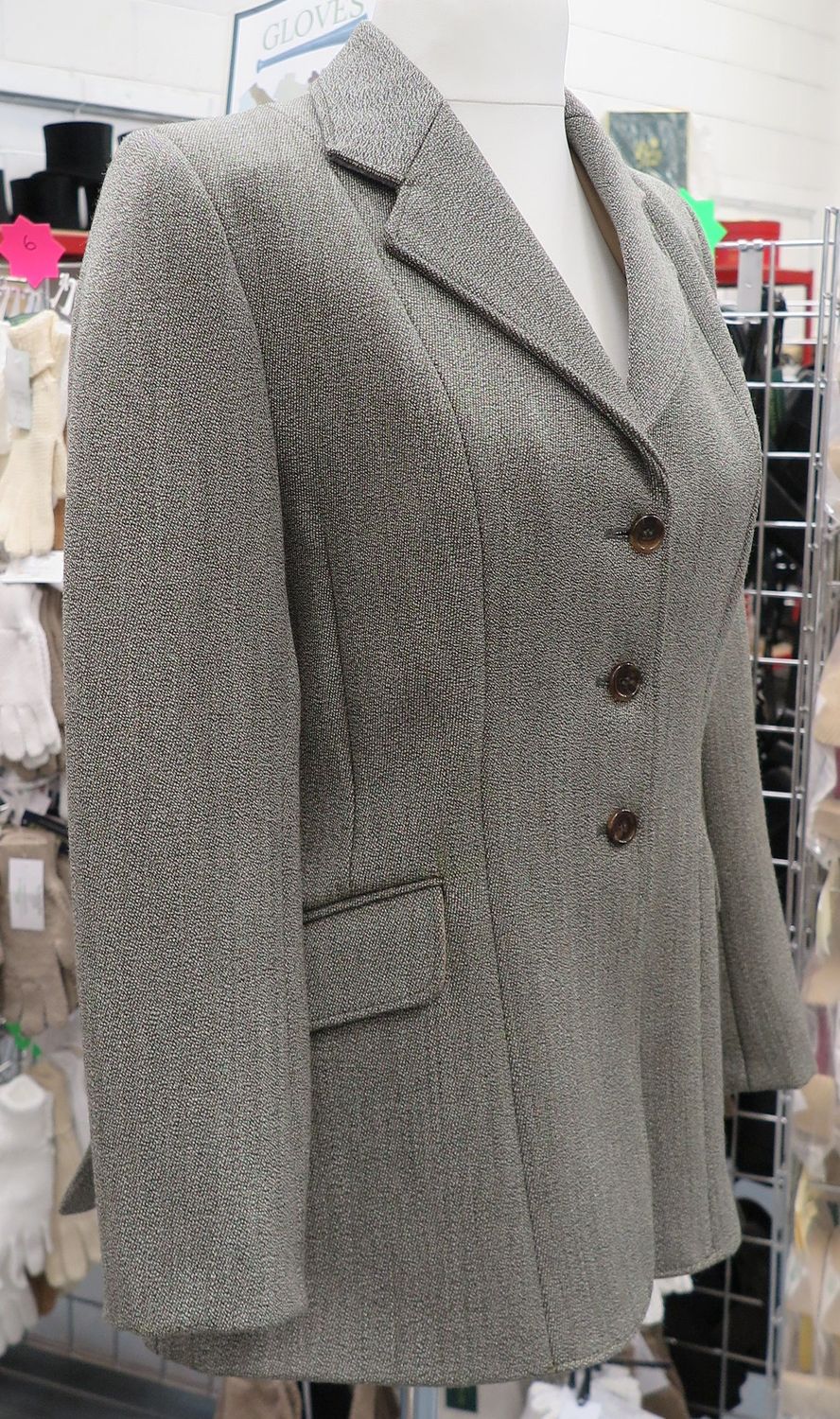Veste De Chasse Tweed Hacking 44 Gents Keepers - Style Montrant/piratage Vintage