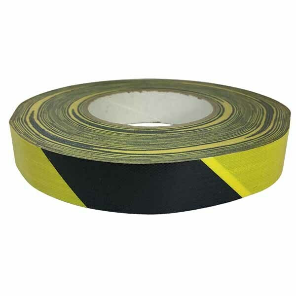 Black & Yellow Striped Hazard Duct Tape