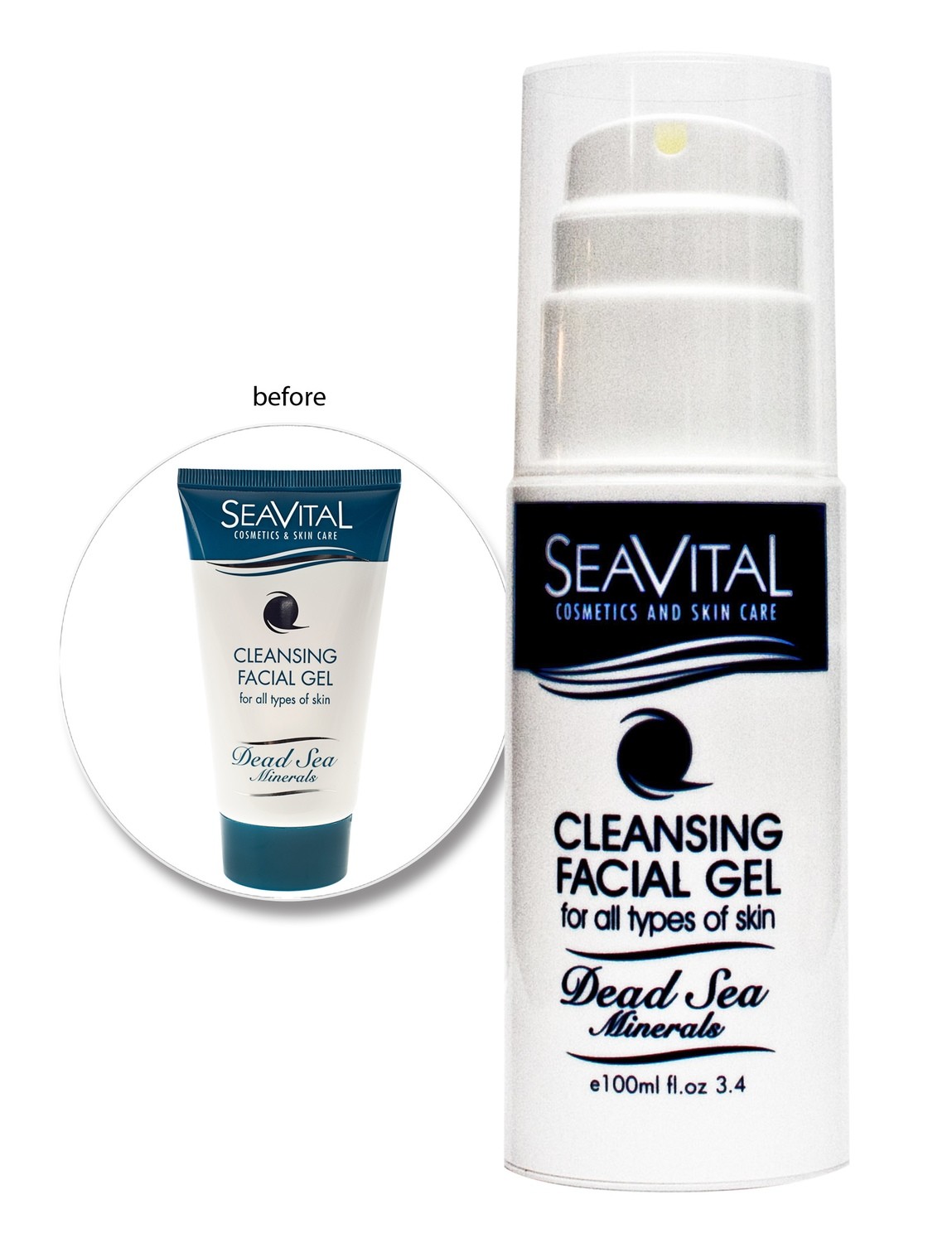 CLEANSING FACIAL GEL for all types of skin 100 ml