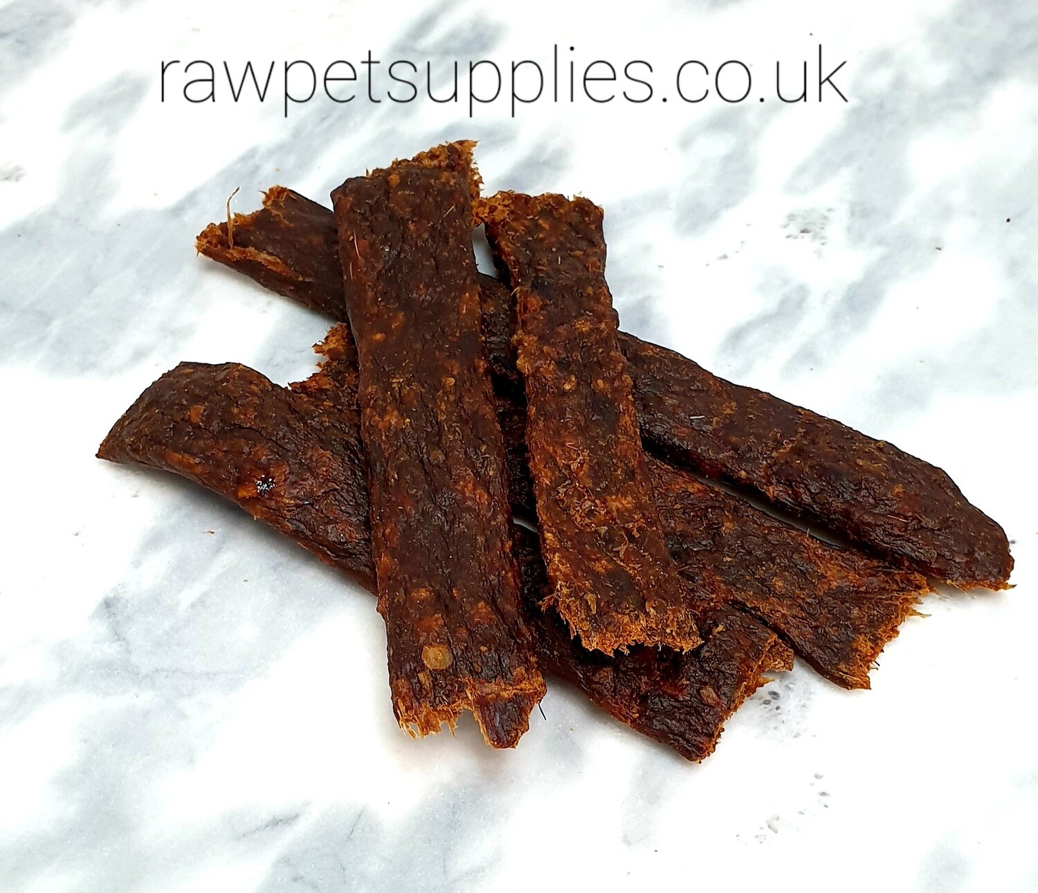 Venison Meat Strips (Pack of 5) Natural Dog Treats