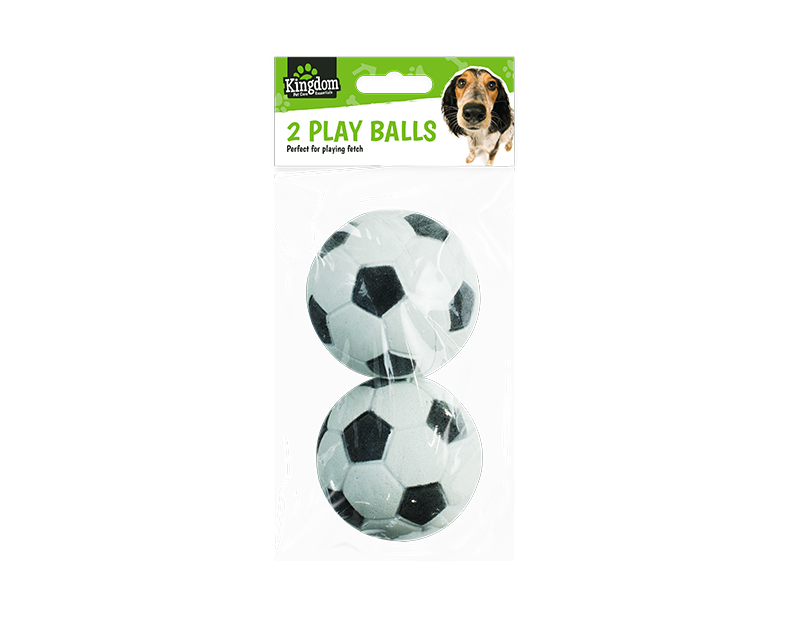 Pack of 2 Play Balls (rubber)