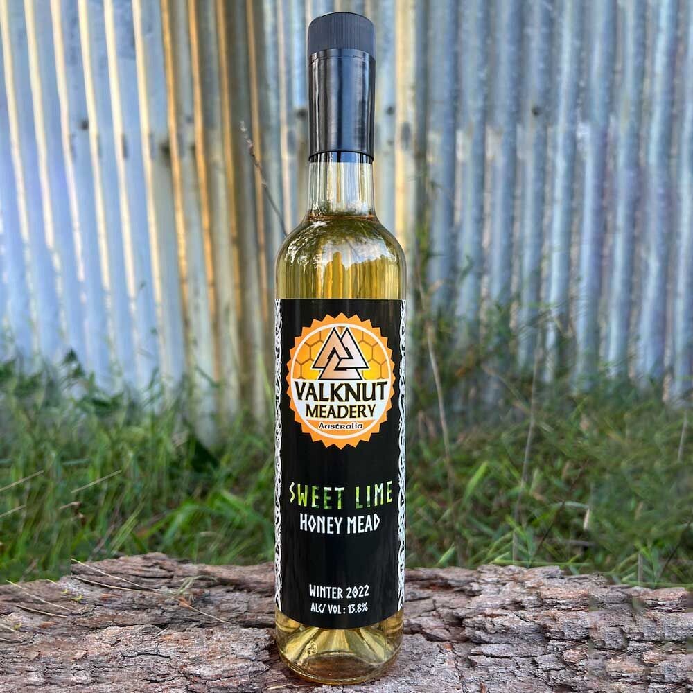 Sweet Lime Mead 500mL Valknut Meadery Australia