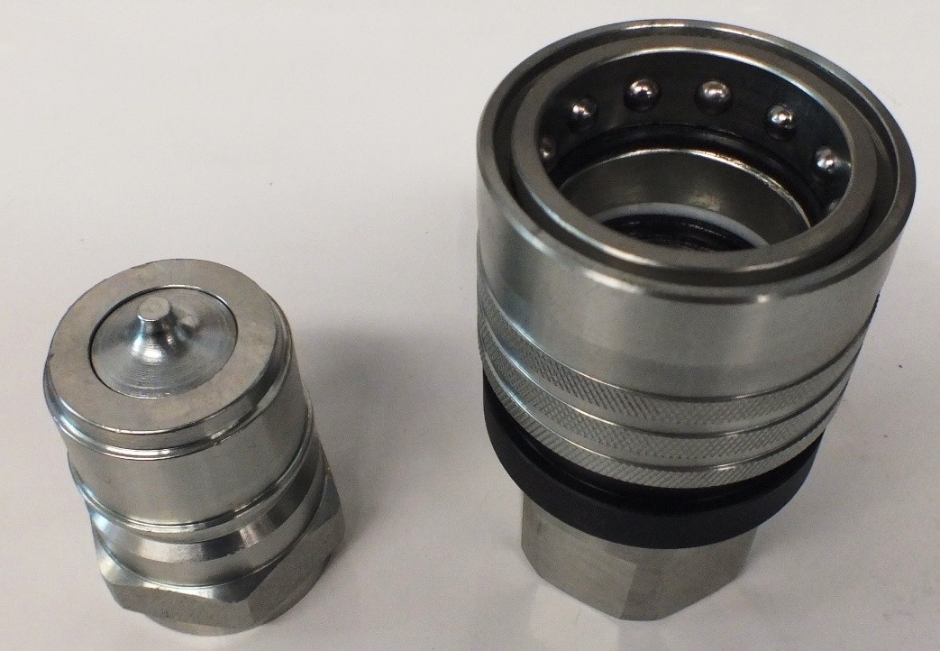 TEMA Hydraulic Quick Connect Coupling 1" Thread 4000PSI INTERCHANGE