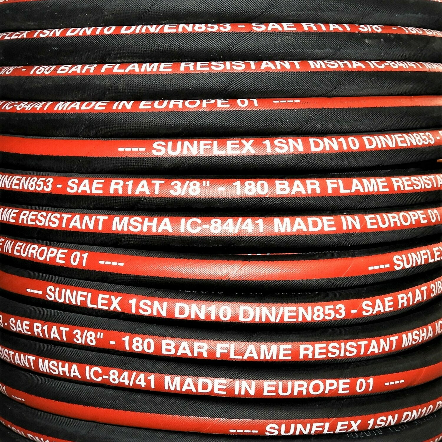 50 m coil 3/8 inch Hydraulic Hose SAE100R106 2600 PSI Hydraulic