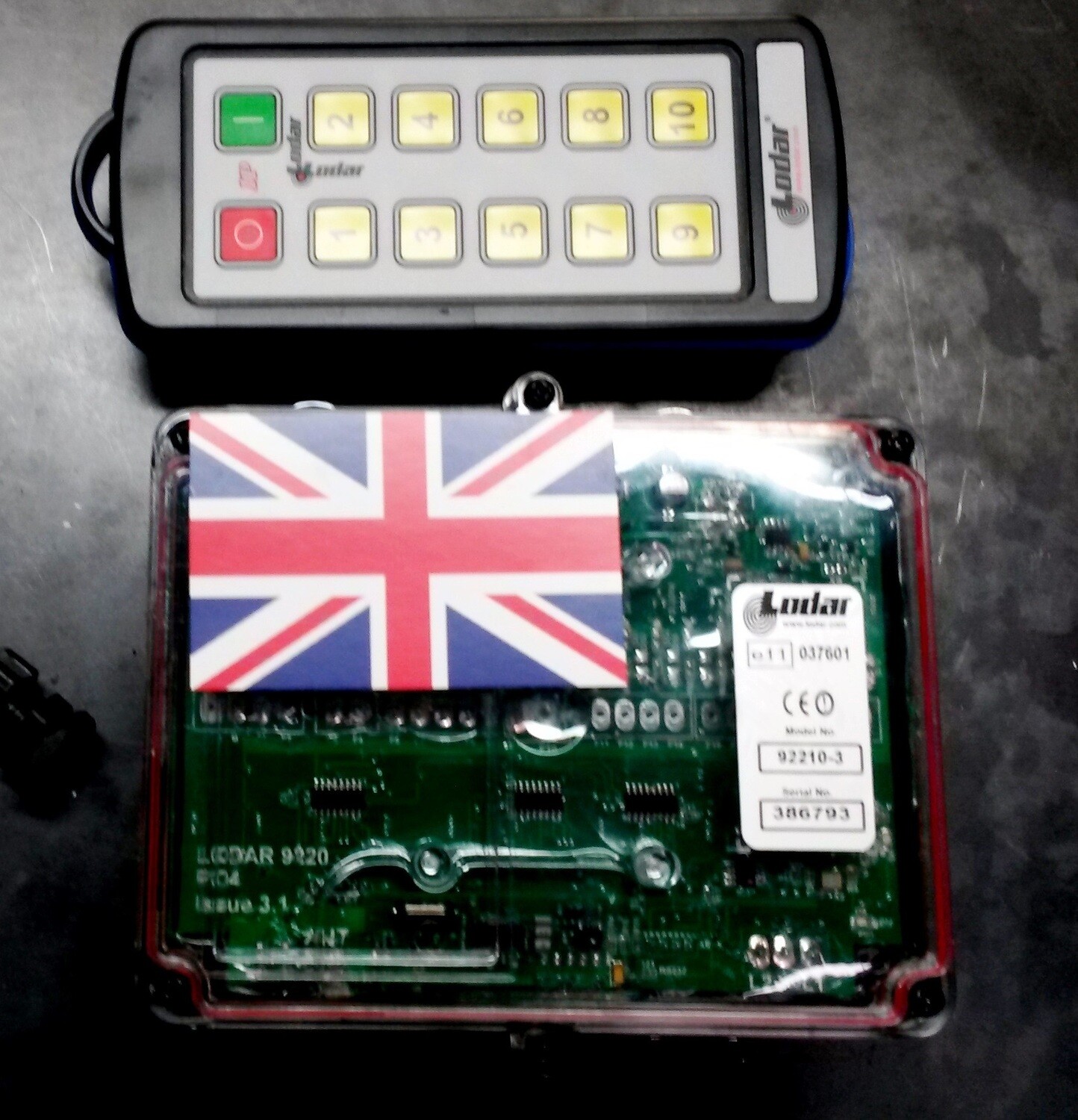 LODAR 10 FUNCTION REMOTE CONTROL UNIT UK MADE