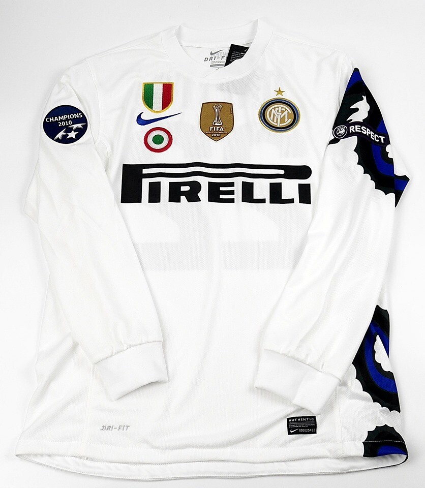 INTER MAGLIA TRASFERTA JERSEY AWAY DRAGON DRAGONE 2010 ...
