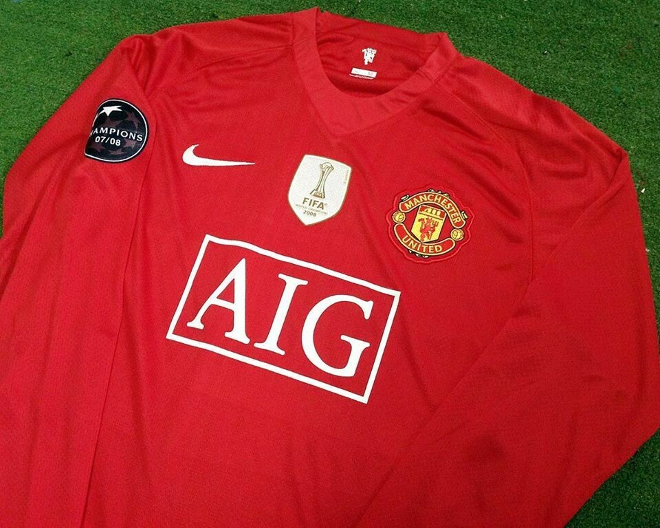 2008 man utd jersey