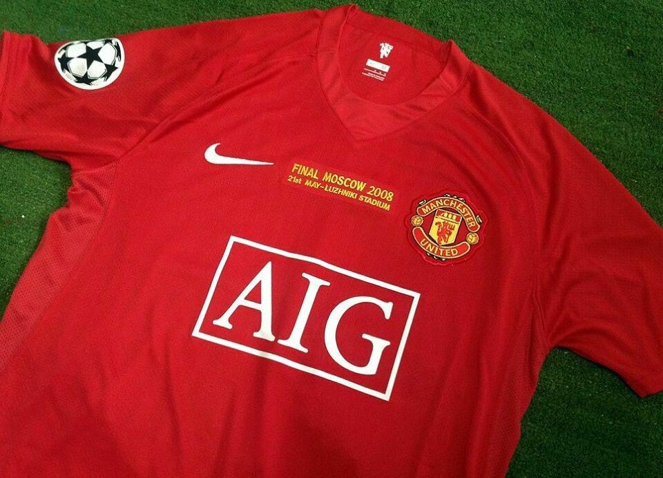 2008 man utd jersey