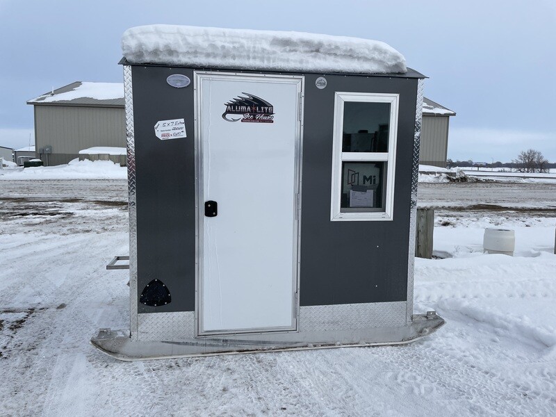 AlumaLite 5X7 Extreme Skid House Charcoal 4 Holes 220690