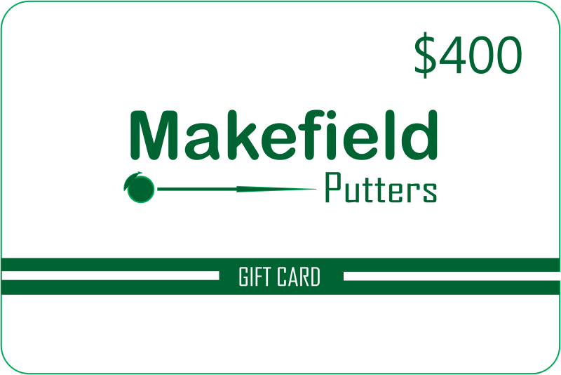 Gift card Makefield Putters Putter Products & Accessories