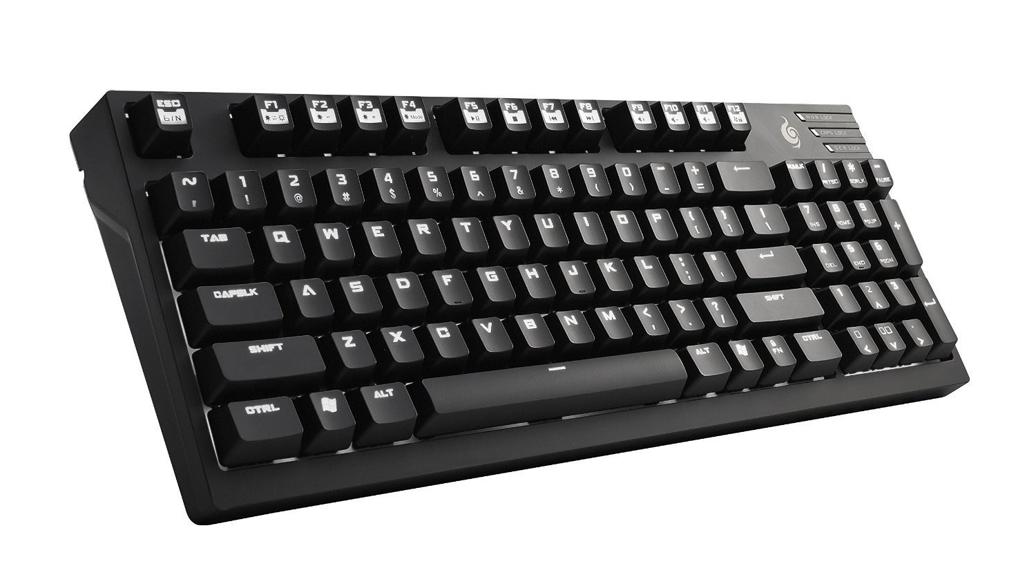 CM Storm Tastiera Gaming Quick Fire TK Brown Switch/Full White Backlit