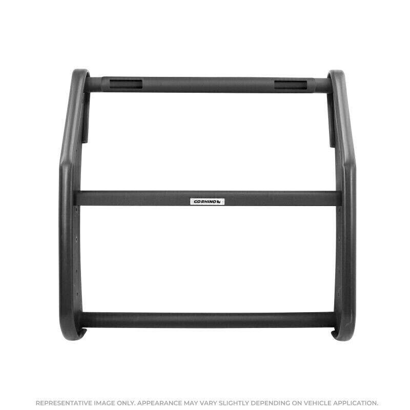 GO RHINO 5168T2L71 LR Series Push Bumper Steel, Textured Black 2