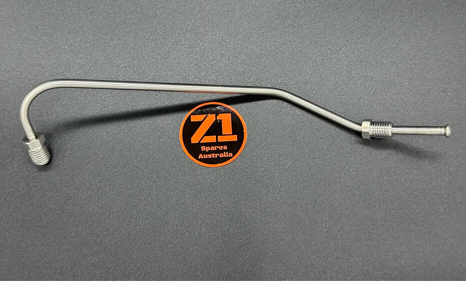 Kawasaki Z1 KZ Z 900 1000 Stainless Steel Left hand brake pipe 43060