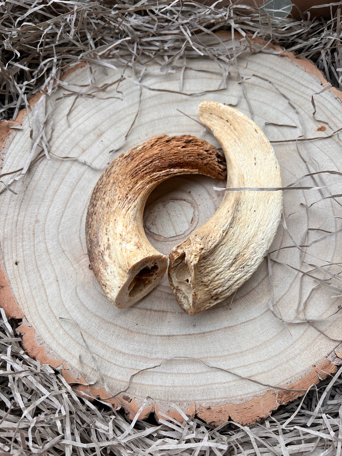 Lamb Horn Marrow Natural Dog Treats & More Rufffs Dog Supplies