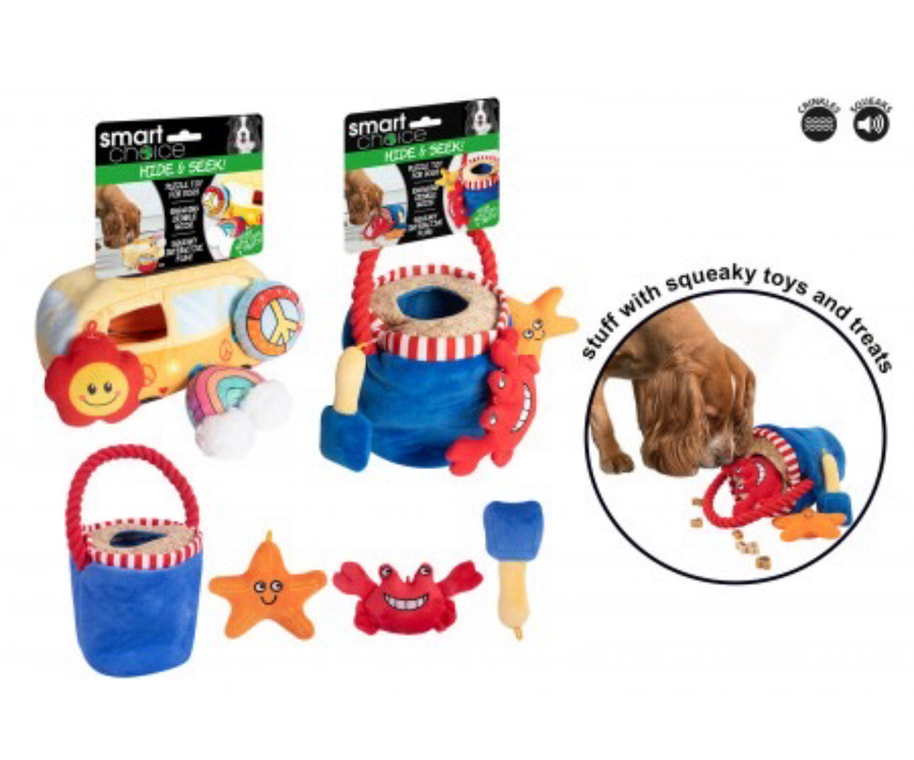 Hide And Seek Campervan Natural Dog Treats & More Rufffs Dog Supplies