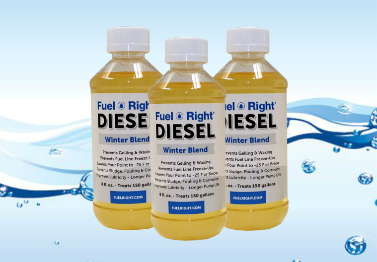 Fuel Right Diesel Winter Blend 8 Ounce 3 Bottles