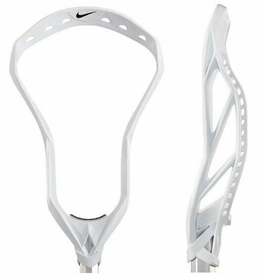 Nike Alpha Elite Unstrung White Complete Sticks ES Lacrosse