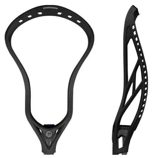 Warrior Evo QXO Unstrung Black Complete Sticks ES Lacrosse