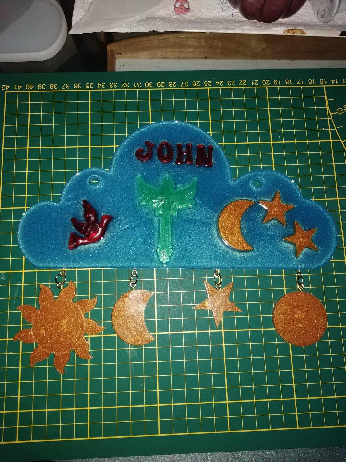 Mobile zur Taufe Hochzeit Geburtstag Geburt