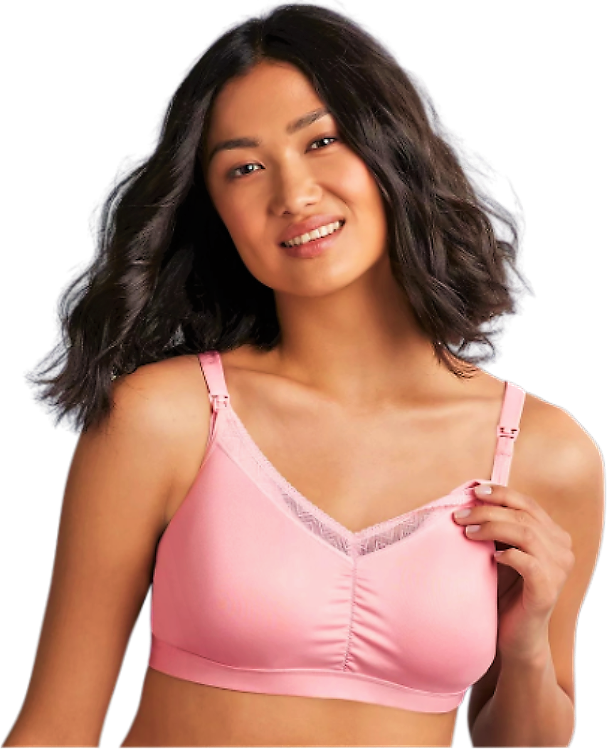 Playtex Nursing Bra With Lace & Shaping Foam Cups