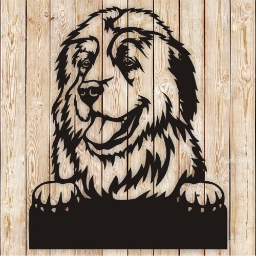 Great Pyrenees Dog Bowl Name Cutting file
