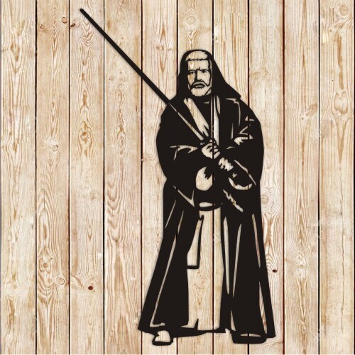 Star Wars Obi-Wan Kenobi Vector Cutting File