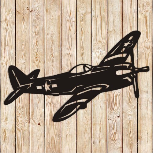Plane P47 Thunderbolt Vector Cutting File