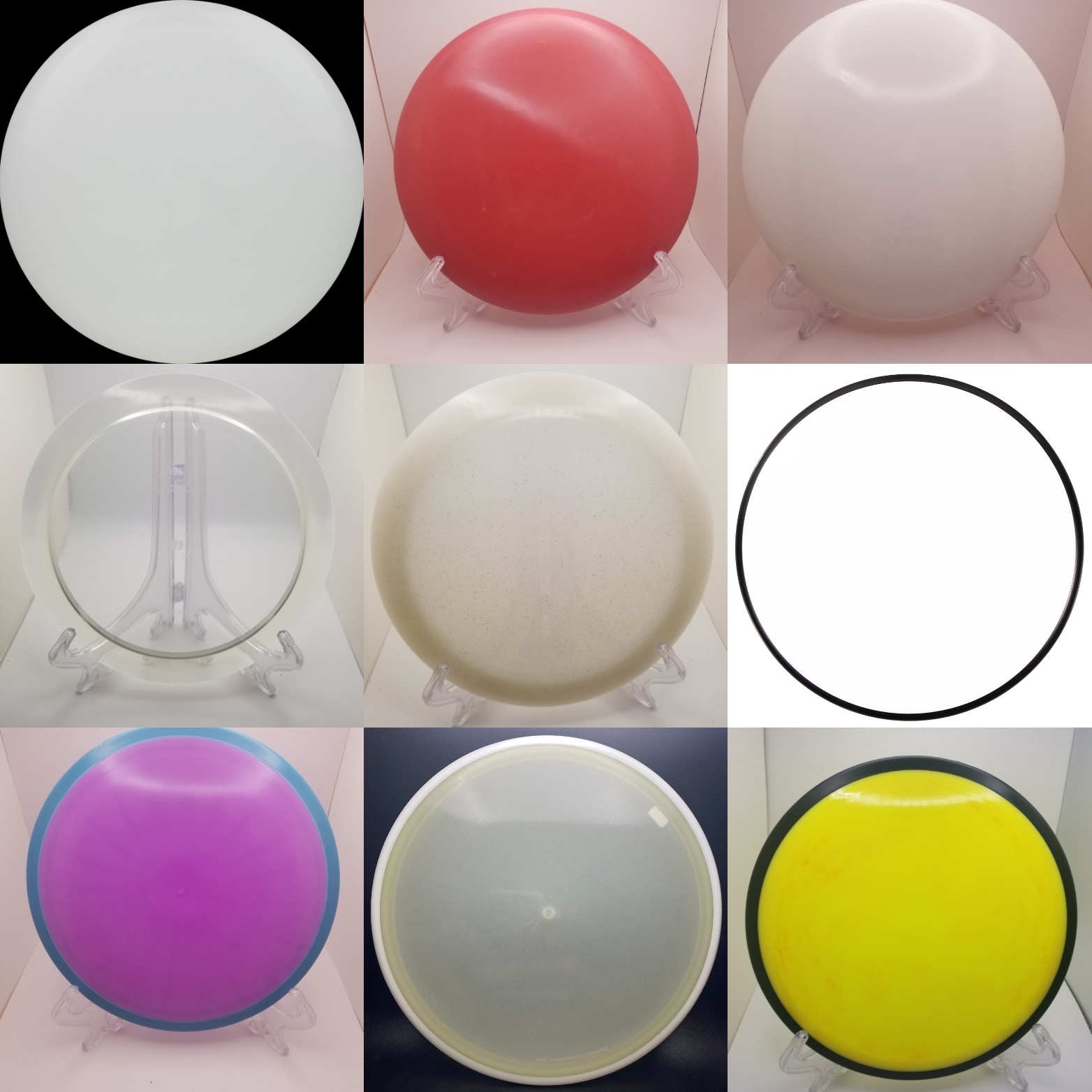 Linic S7661 12-Pack 55mm Survey Road Markers – Mixed Color High Impact Plastic Discs, UK Made