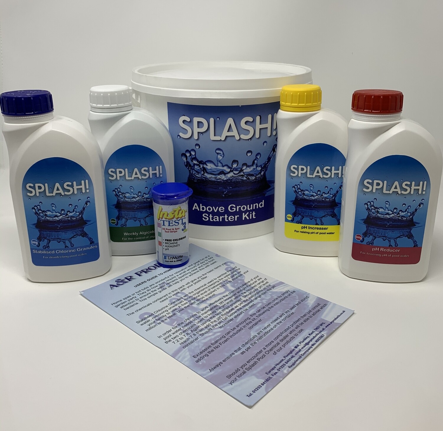 Above Ground Pool Starter Chemical Kit Store AquaWorld Wood Pools