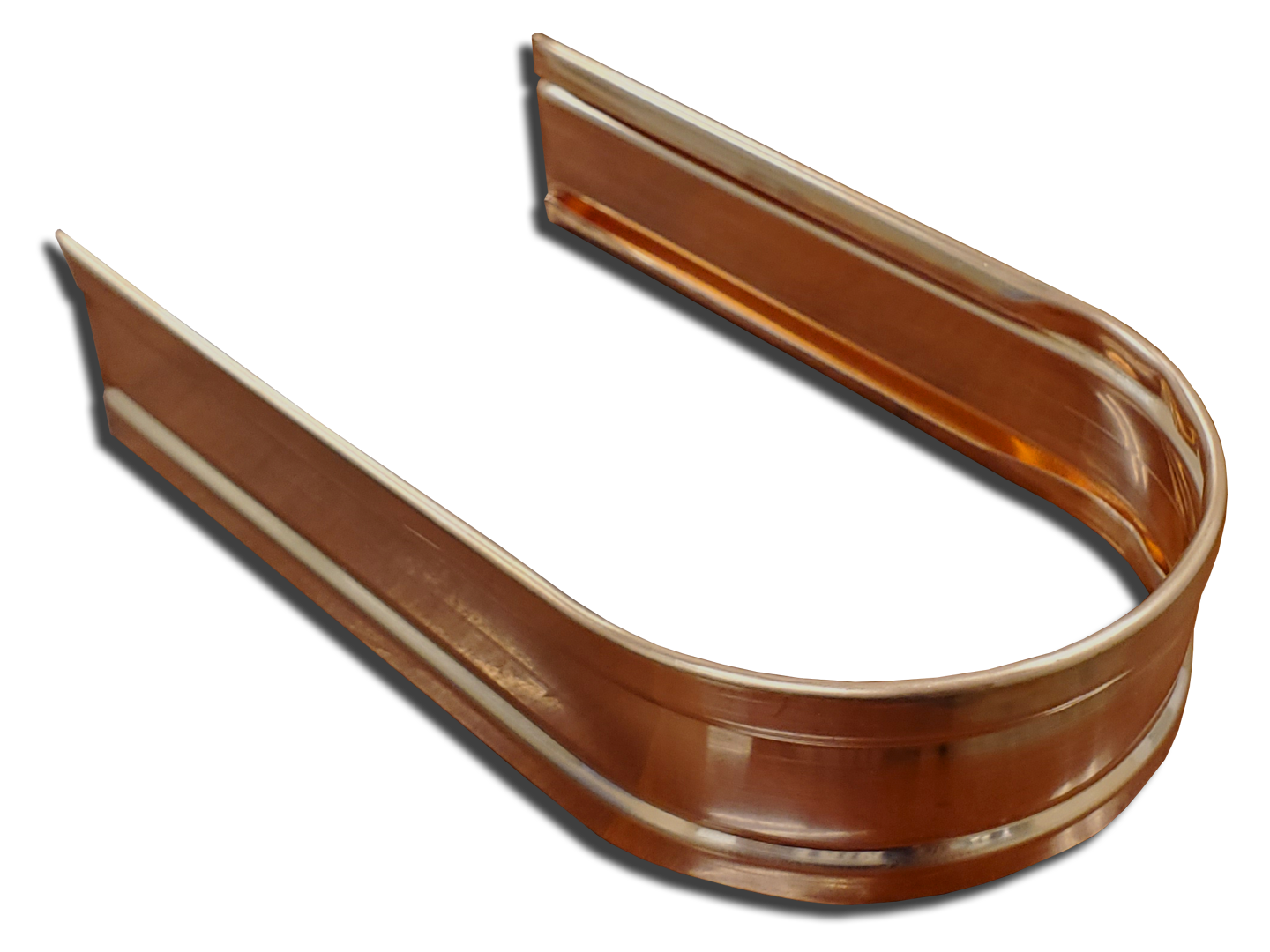 Copper Standard Round Downspout Strap