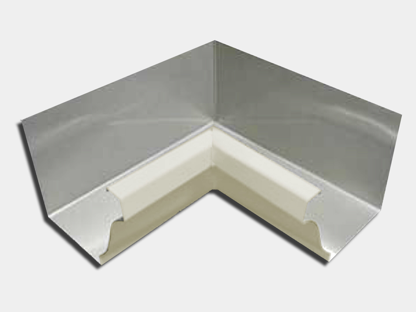 Aluminum 0.032" Kynar Finish KStyle 90 Degree Outside Miter Shop K