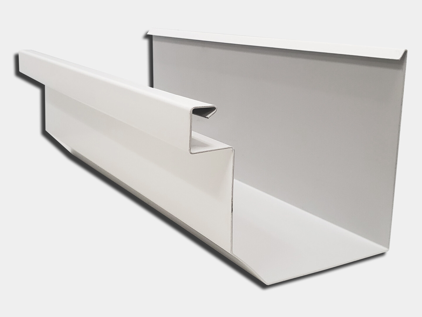 0.032" Aluminum Kynar Residential Box Gutter K&M Supply