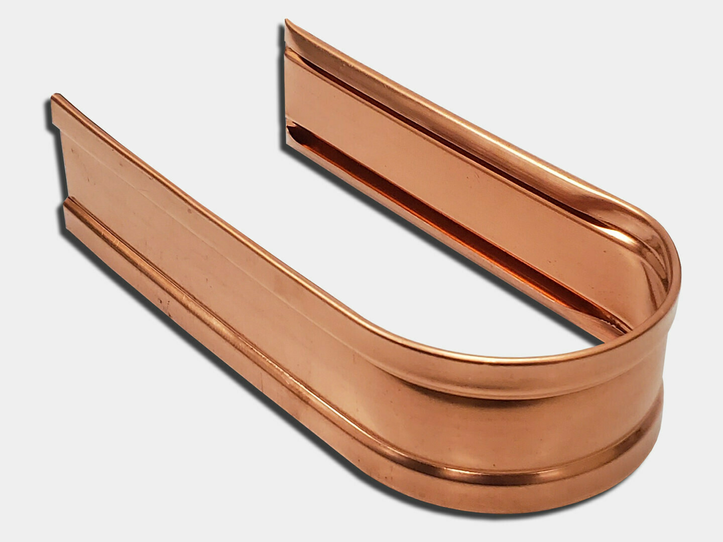 Copper Corrugated / Plain Round Downspout Wall Strap Shop K&M Sheet