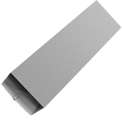 Galvalume 24 Gauge Plain Square Downspout