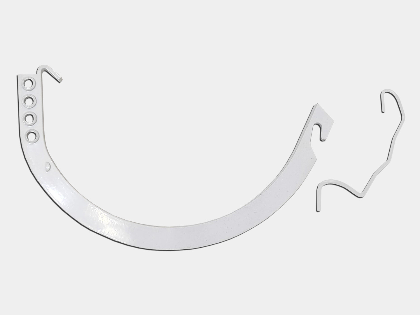 Aluminum Gem Circle Half Round Gutter Hanger K&amp;M