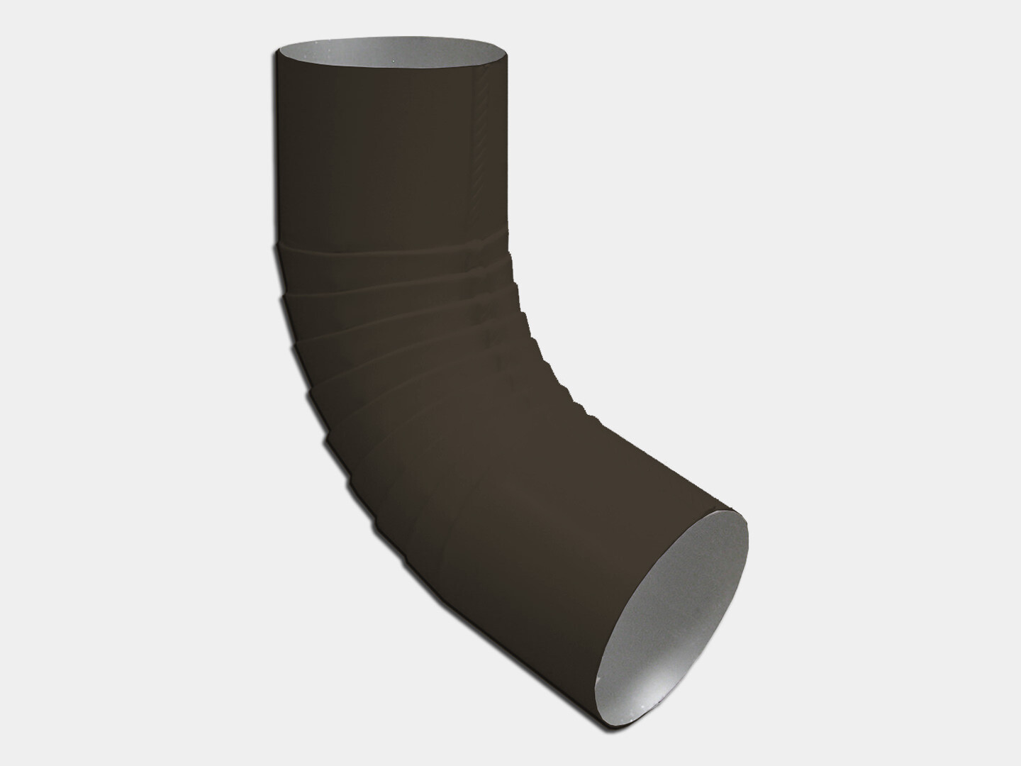 Plain Round Colored Kynar Steel Elbow K&M Gutters