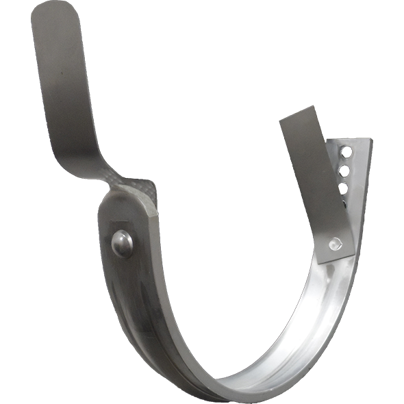 15 Aluminum Fascia Mount Hanger For Half Round Gutter