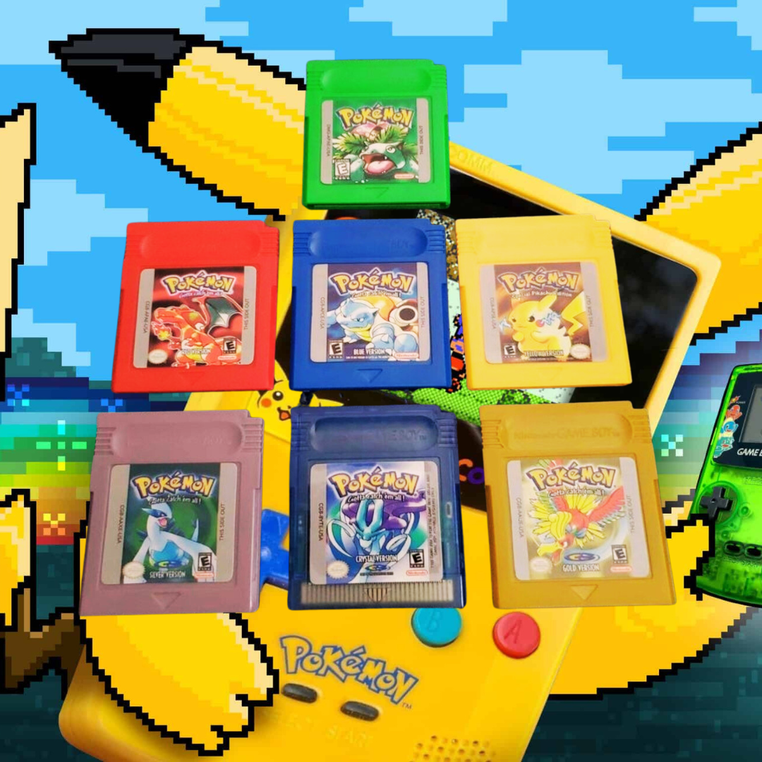 Pokemon Games for Gameboy Color!