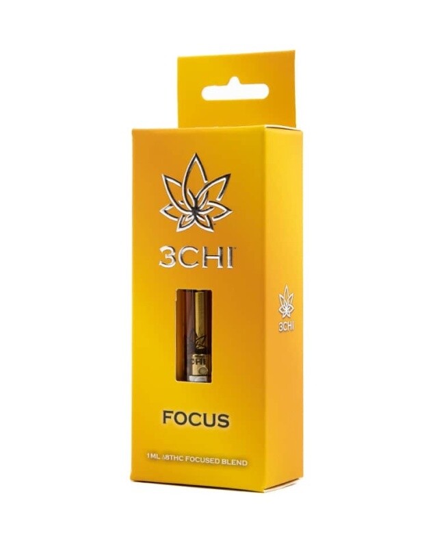 3Chi Delta 8 Focus THC Blend Vape Cartridge Online Cannabis Store