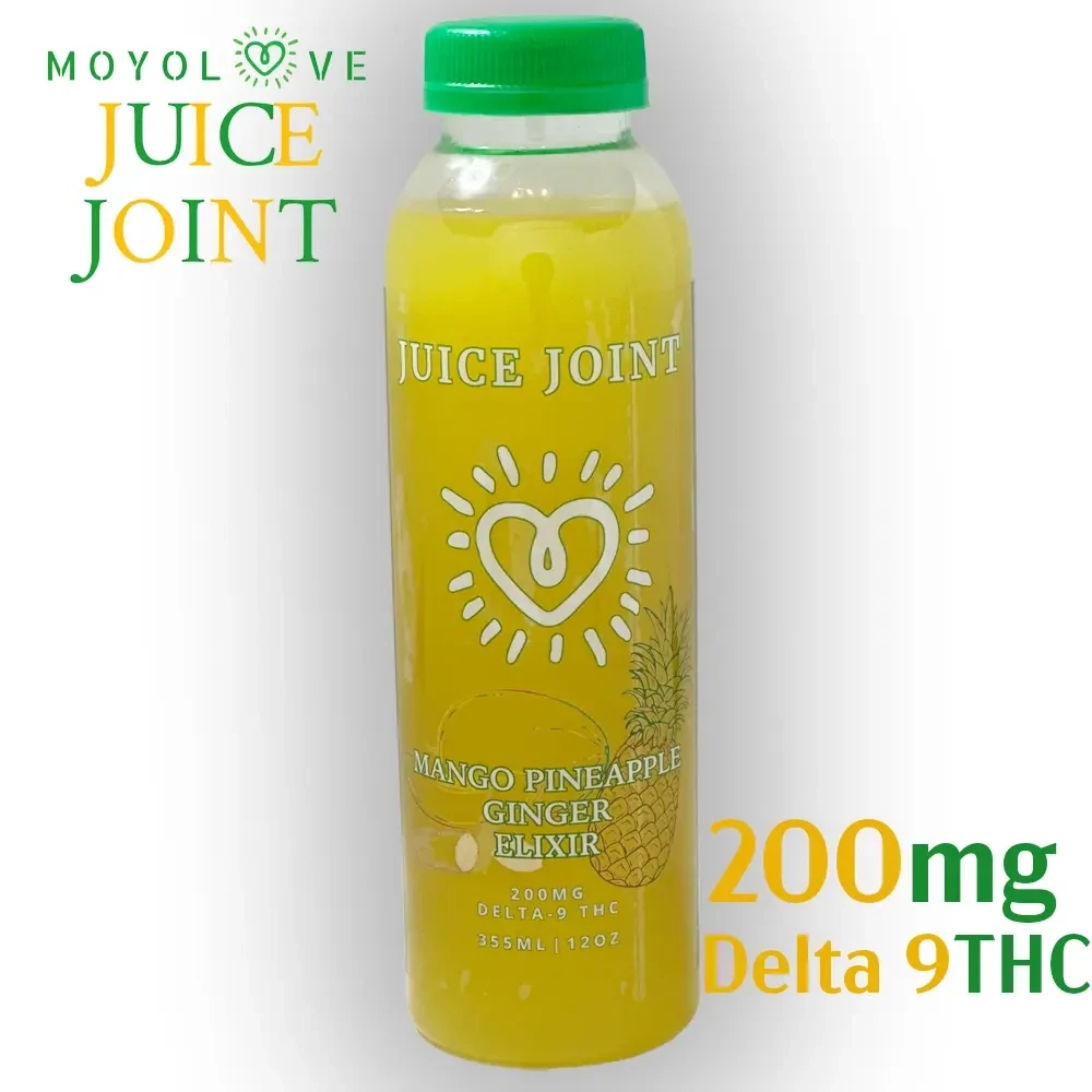 Juice Joint 200mg THC Mango Pineapple Ginger 12oz blncd brand